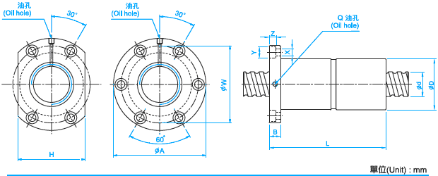 DFV2004滾珠絲杠圖 DFV2004滾珠絲杠圖